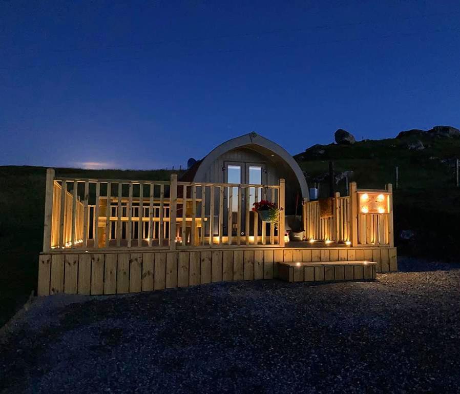 Meall Ard Self Catering Pod - Isle Of South Uist Pollachara Buitenkant foto